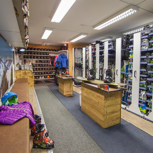 Onze skishop in Zell am See